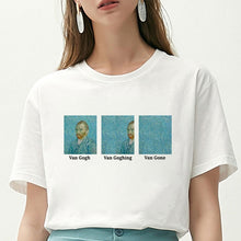 Load image into Gallery viewer, Women T Shirt My Depression My Brain My Anxiety Letter Printed Tshirt New Harajuku Spoof Casual Loose Vogue Tee Shirt Femme Tops