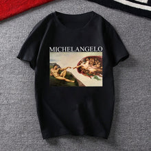 Load image into Gallery viewer, Summer Woman T-shirt Van Gogh Art Vintage Graphic Print Tee Shirt Femme Harajuku Fashion Aesthetic Van Gogh Vogue T Shirt Tumblr