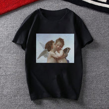 Load image into Gallery viewer, Summer Woman T-shirt Van Gogh Art Vintage Graphic Print Tee Shirt Femme Harajuku Fashion Aesthetic Van Gogh Vogue T Shirt Tumblr